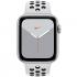 Apple Watch Nike Series 5 GPS, 44mm Silver Aluminium Case with Pure Platinum/Black Nike Sport Band -