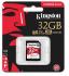 Kingston Canvas React SDXC 32GB class 10 UHS-I U3 V30 A1 (r100MB,w70MB)