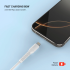 FIXED Liquid silicone kábel USB-C to Lightning PD 1.2m biely
