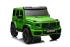 BENEO Mercedes-Benz G63 AMG 4x42 Dvojmiestne 24V, zelené lak, MP4 s USB/AUX vstup, Pohon 4x4, Batéri