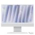 Apple iMac 24'' 4.5K display M4 chip 8-core CPU and 8-core GPU, 16GB, 256GB SSD - Silver