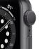 Apple Watch Series 6 GPS, 40mm Space Gray Aluminium Case with Black Sport Band
