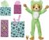 Mattel Barbie Cutie reveal v kostýme -  psík v zelenom kostýme žabky