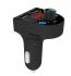 Gembird 3v1 Bluetooth handsfree sada do auta s FM-radio vysielačom a USB 3.1A nabíjačkou