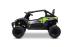 BENEO Kawasaki TERYX KRX 1000 12V, čierne, jednomiestne, odpružená zadná náprava, 2,4 Ghz diaľkové o