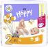 4x BELLA HAPPY Plienky jednorazové 2 Mini (3-6 kg) 78 ks - BIG PACK