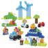 Mattel Mattel Mega bloks zelené mesto postav a uč sa eko dom HCG36