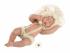 Llorens Llorens 63203 NEW BORN CHLAPČEK - spiaca realistická bábika s celovinylovým telom