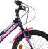 DINO Bikes DINO Bikes - Detský bicykel 20" 420D-04SC -AURELIA čierno-ružový s prevodmi  -10% zľava s kódom v košíku