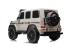 BENEO Mercedes-Benz G63 AMG 4x42 Dvojmiestne 12V, biele, MP3 Prehrávač s USB/AUX vstupom, Pohon 4x4,