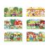 Janod Janod Stickers Samolepky Farma 70 ks od 3 rokov