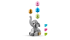 Lego Slonie mláďa na oblohe