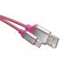 Emos Kábel USB-C 1m ružový