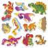 Janod Janod My arts&crafts Mini Prelepovateľné samolepky Dinosaury od 2 rokov