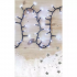 Emos LED vianočná reťaz – ježko 12m, vonkajšia aj vnútorná, studená biela, časovač