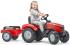 Falk FALK Šliapací traktor 4010AB Massey Ferguson S8740 - červený