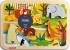 Janod Janod Drevené vkladacie puzzle pre najmenších ZOO Chunky