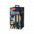 Canyon WH-200 čierny 3v1, stojan pre headset + bungee stabilizátor kábla + USB hub