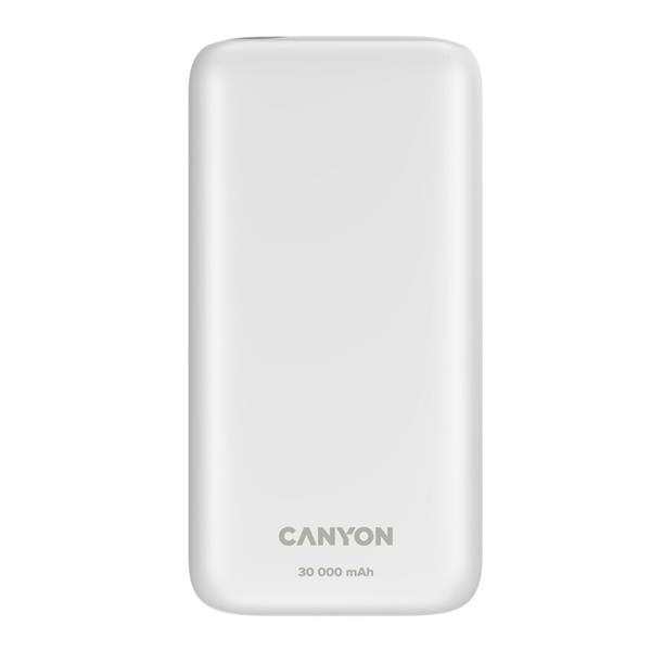 Canyon PB-301 USB-C 30000mAh biely CNE-CPB301W