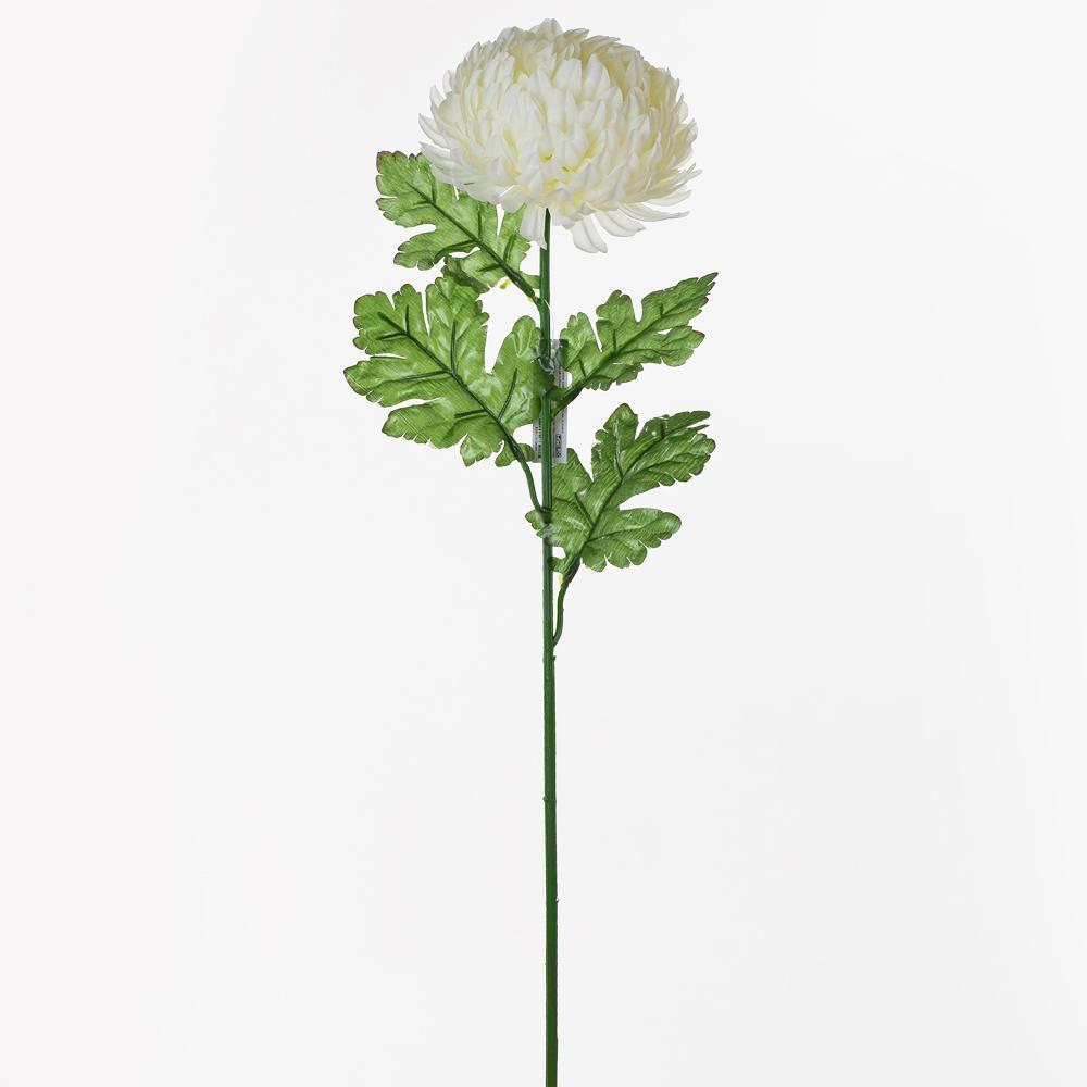 Chryzantéma biela 66cm 1500187 - Umelé kvety