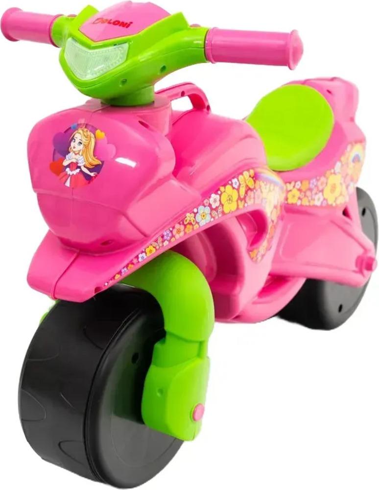 Doloni DOLONI Odrážacia motorka - ružová 0138/650