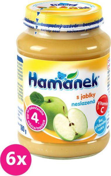 6x HAMÁNEK s Jablkami nesladený DIA 180 g VP-F038589