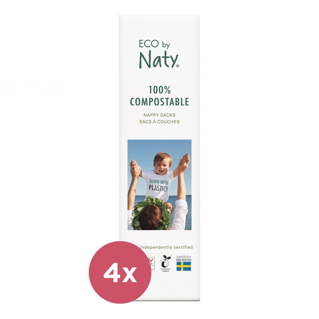 4x ECO BY NATY Vrecká na použité plienky (50 ks) VP-F157943