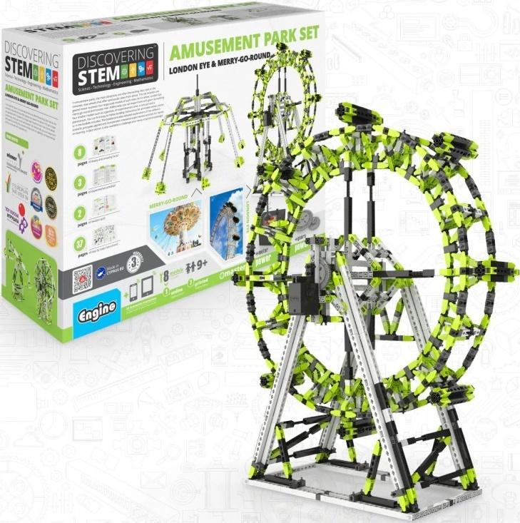 Engino Engino STEM SÚPRAVA ZÁBAVNÉHO PARKU: London Eye a Ruské koleso STEM56
