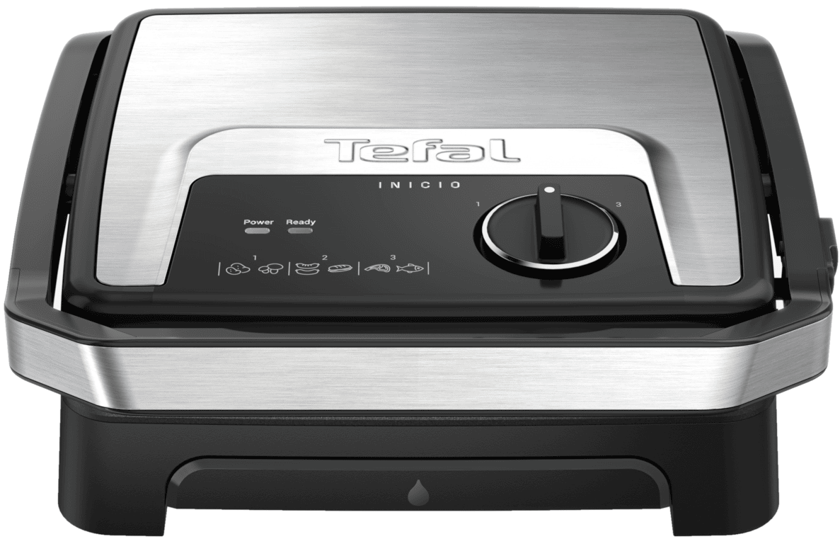 Tefal GC272D10 - Elektrický kontaktný gril Inicio nerez