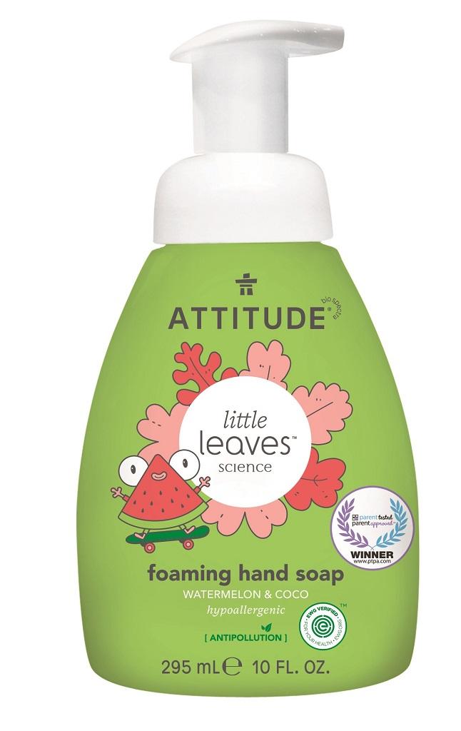 ATTITUDE Detské penivé mydlo na ruky Little leaves s vôňou melónu a kokosu, 295 mlATTITUDE Detské 57