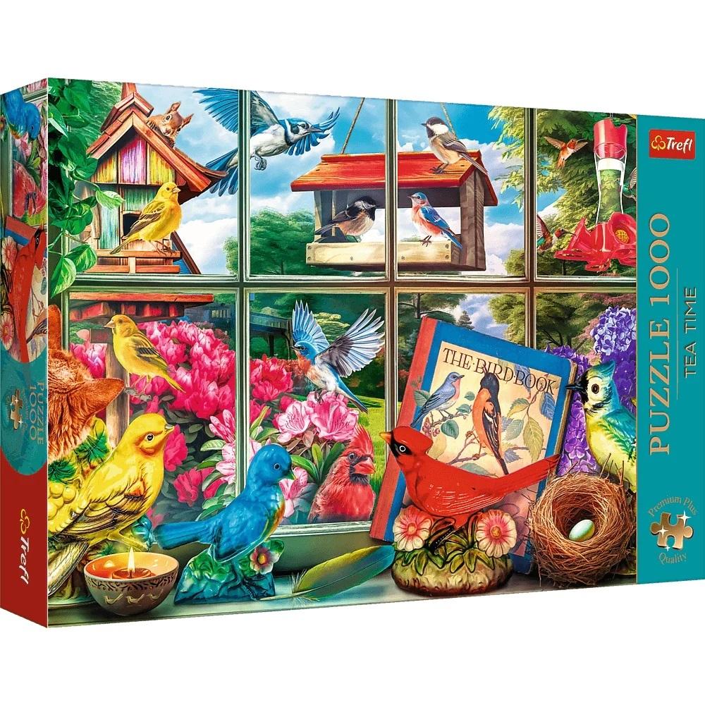 Trefl Trefl Puzzle 1000 Premium Plus Quality Tea Time Svet vtákov 10850