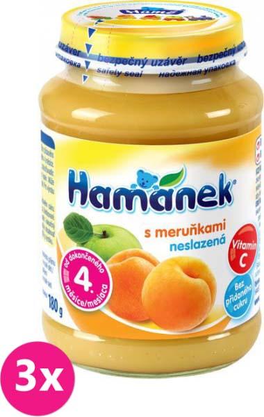 3x HAMÁNEK s Marhuľami nesladený DIA 180 g VP-F049497