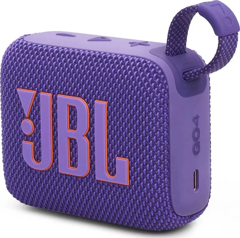 JBL GO4 fialový JBLGO4PUR - Prenosný vodotesný bezdrôtový reproduktor