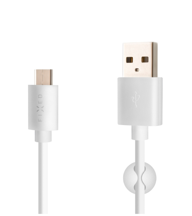 FIXED kábel USB-C 1m 3A biely FIXD-UC-WH