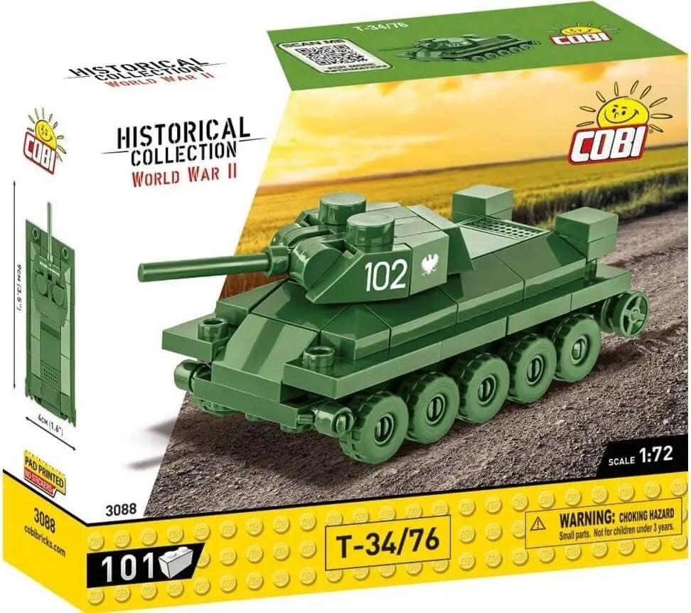 Cobi Cobi T-34/76, 1:72, 101 k CBCOBI-3088