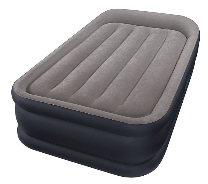Intex nafukovacia posteľ Deluxe Raised Pillow Twin s int. el. pumpou 64132