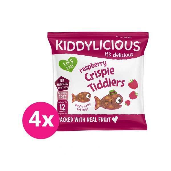 5x KIDDYLICIOUS Chrumkavé malinové rybičky VP-F167518