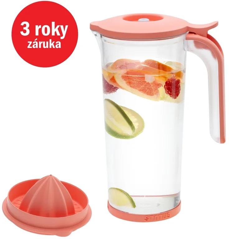 Status Vákuový džbán s citrusovačom 179502 lososový 179502