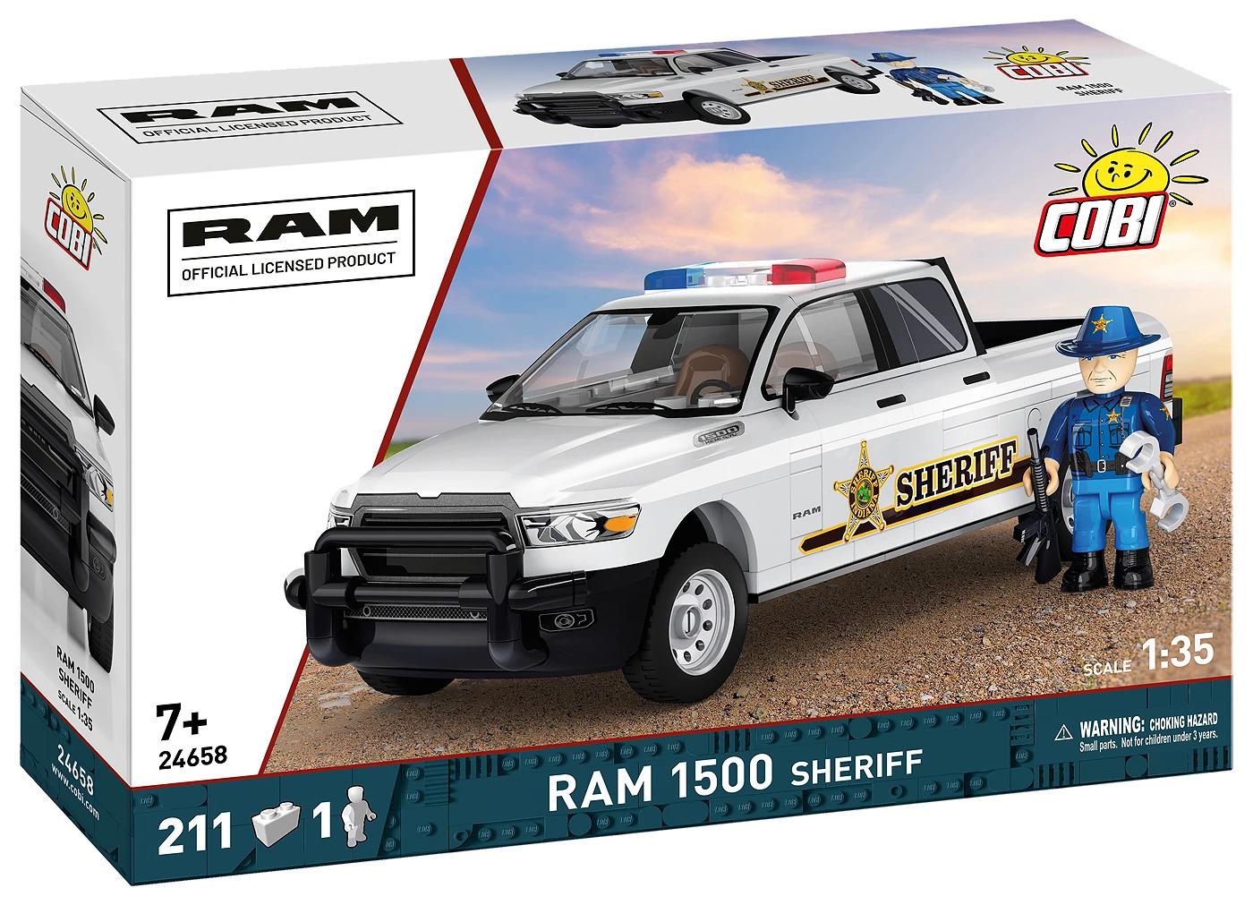 Cobi Cobi RAM 1500 HEMI SHERIFF, 1:35 CBCOBI-24658