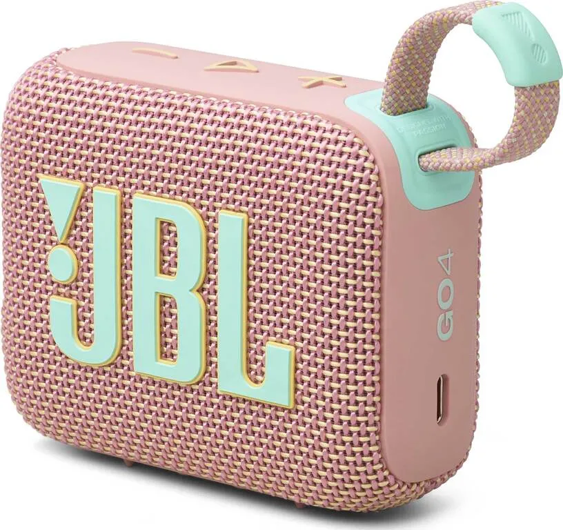 JBL GO4 ružový JBLGO4PINK - Prenosný vodotesný bezdrôtový reproduktor