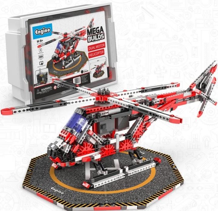 Engino Engino MEGA BUILDS: Dvojmotorový vrtuľník MB20