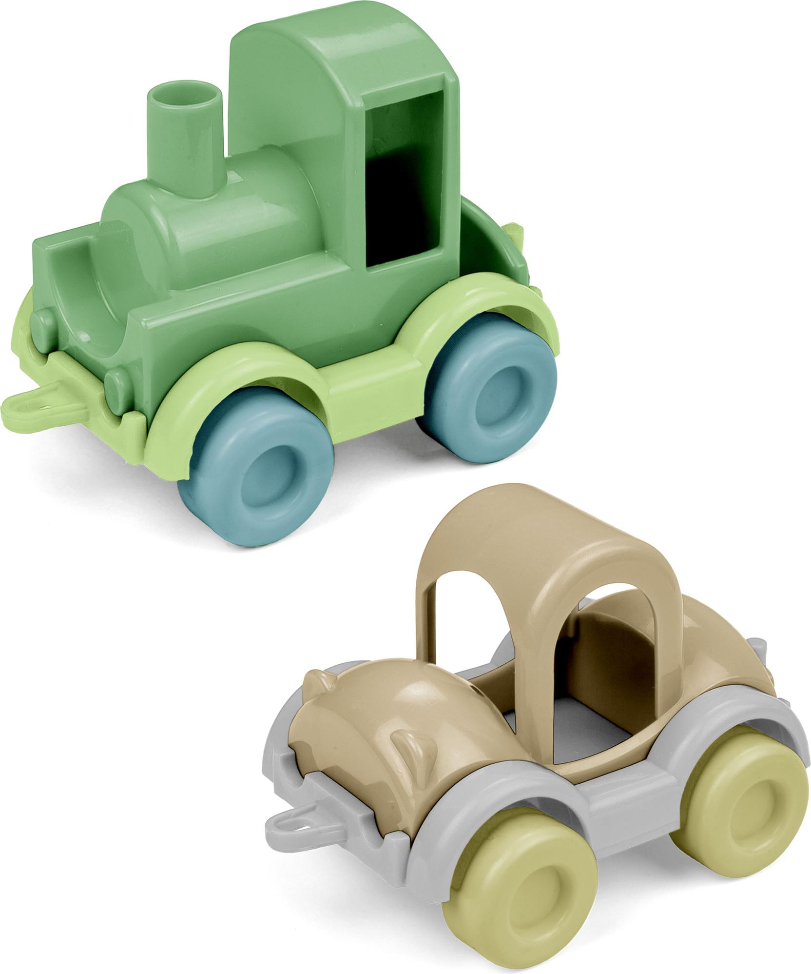Wader Wader RePlay Kid Cars súprava chrobáka a lokomotívy 43080