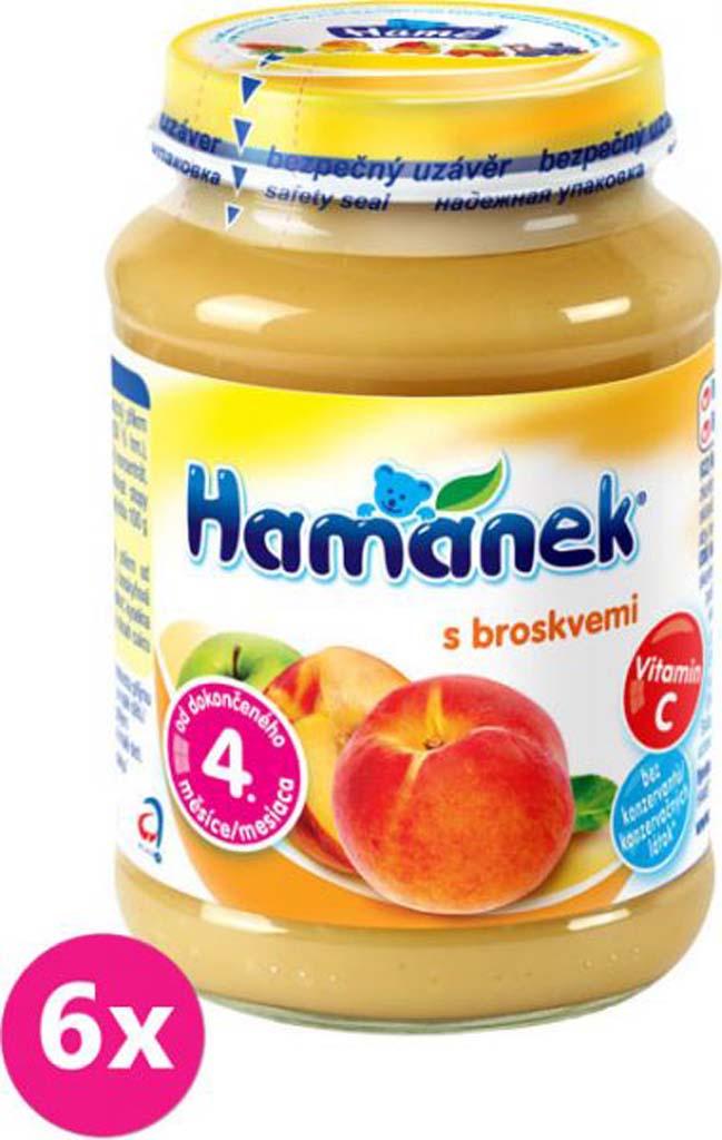6x HAMÁNEK s Broskyňami 190 g VP-F038593