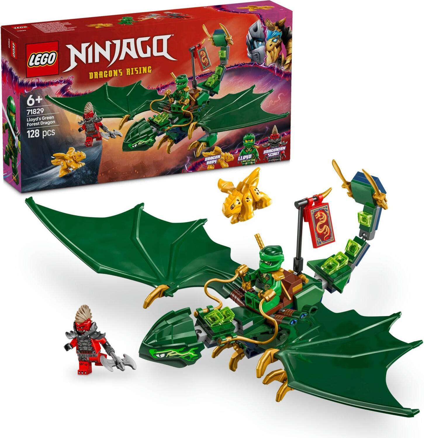 LEGO® LEGO® Ninjago® 71829 Lloydov zelený lesný drak 2271829