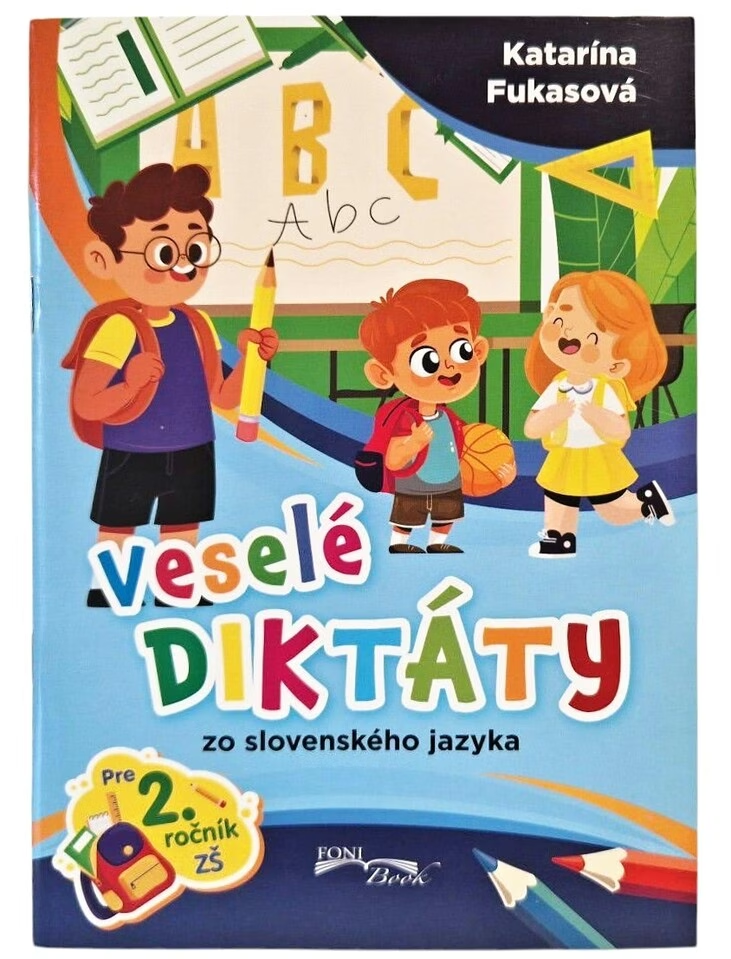 FONI-BOOK Veselé diktáty zo slovenského jazyka pre 2.ročník 940430