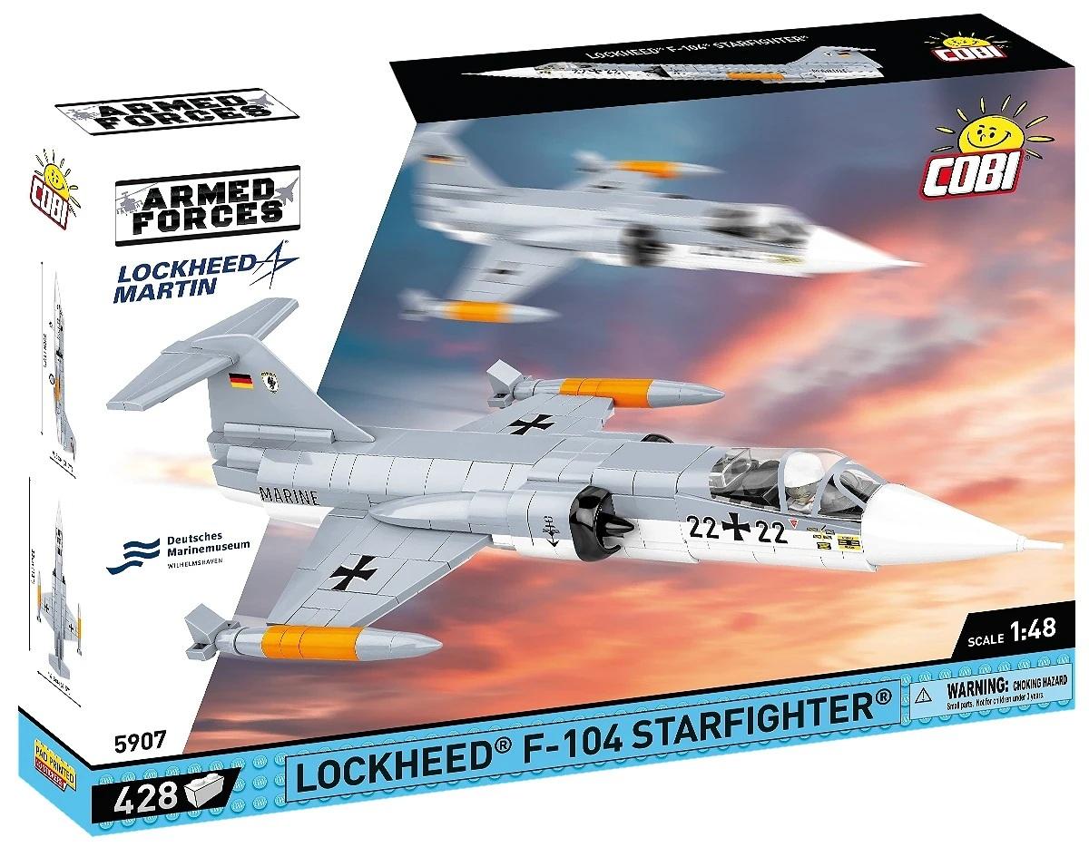 Cobi Cobi Armed Forces Lockheed F-104 Starfighter, 1:48, 420 k CBCOBI-5907