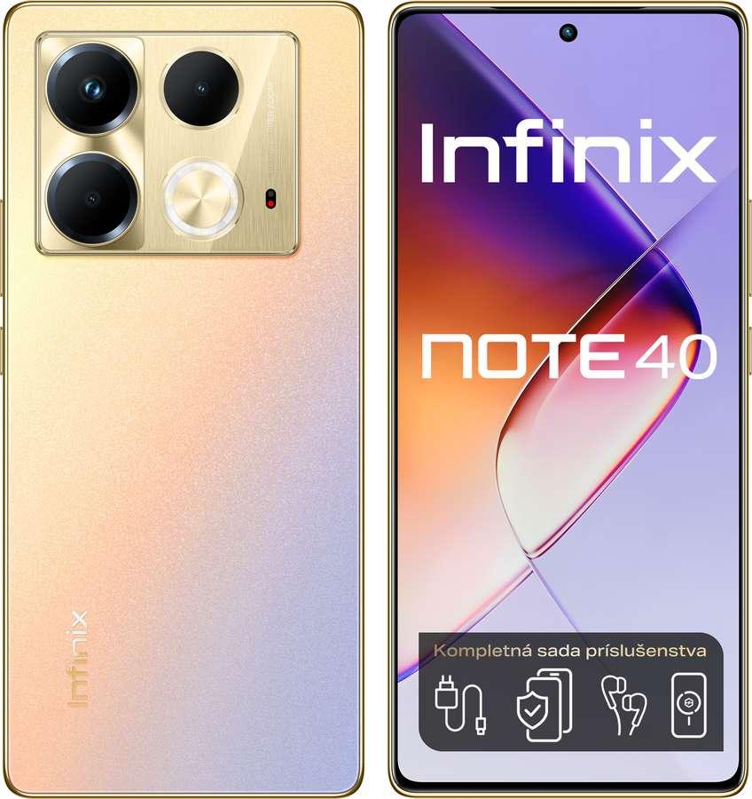 Infinix Note 40 8/256GB zlatý X6853_256GO - Mobilný telefón