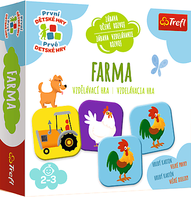 Trefl Trefl Hra Toddler ABC - Farma 2093