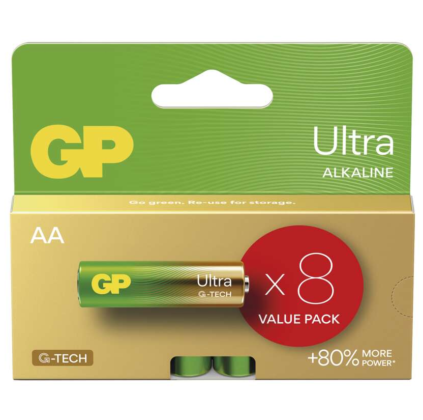 GP Ultra LR6 (AA) 8ks B02238