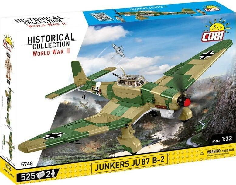 Cobi Cobi II WW Junkers Ju-87, 1:32, 521 k, 2 f CBCOBI-5748